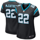 Christian McCaffrey #22 Carolina Panthers Women's Black Game Jersey