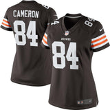 Jordan Cameron #84 Cleveland Browns Historic Logo Women's Brown