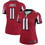 Julio Jones #11 Atlanta Falcons Women's Red Legend Jersey