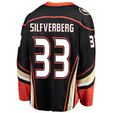 Fanatics Branded Jakob Silfverberg Anaheim Ducks Black Breakaway Player Jersey