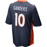 Emmanuel Sanders #10 Denver Broncos Youth Navy Game Jersey