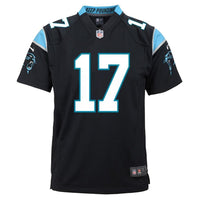 Devin Funchess #17 Carolina Panthers Youth Black Game Jersey