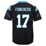 Devin Funchess #17 Carolina Panthers Youth Black Game Jersey