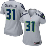 Kam Chancellor #31 Seattle Seahawks Women's Gray Game Jersey
