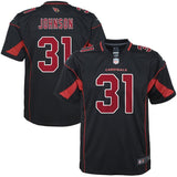 David Johnson #31 Arizona Cardinals Youth Black Color Rush Game Jersey