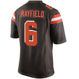 Baker Mayfield #6 Cleveland Browns Youth Brown Game Jersey