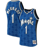 Tracy McGrady #1 Orlando Magic Blue 2001-02 Hardwood Classics Mens Swingman Jersey