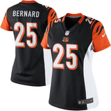 Giovani Bernard #25 Cincinnati Bengals Women's Black Limited Jersey