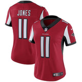 Julio Jones #11 Atlanta Falcons Women's Red Vapor Untouchable Limited