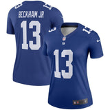 Odell Beckham Jr #13 New York Giants Women's Royal Legend Jersey