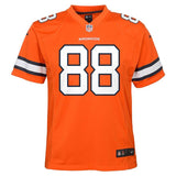 Demaryius Thomas #88 Denver Broncos Youth Orange Color Rush Game Jersey