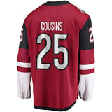 Fanatics Branded Nick Cousins Arizona Coyotes Garnet Breakaway Player Jersey
