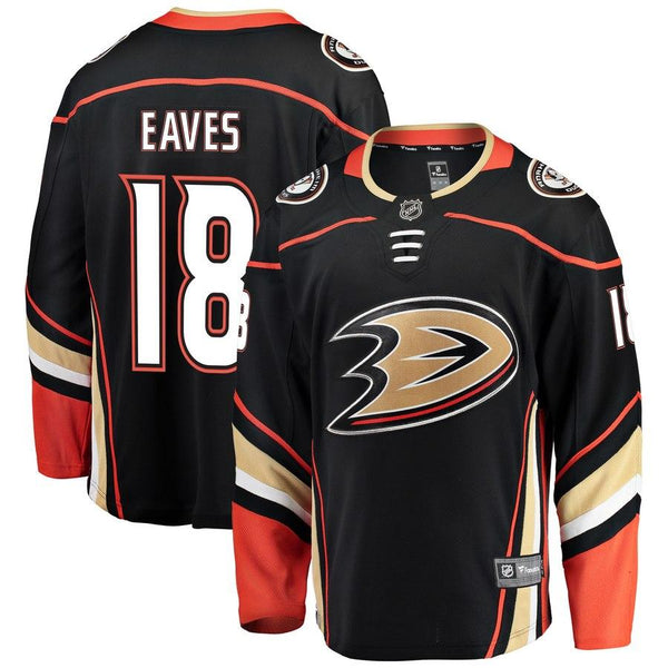 Fanatics Branded Patrick Eaves Anaheim Ducks Black Breakaway Player Jersey