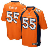 Bradley Chubb #55 Denver Broncos Youth Orange Game Jersey