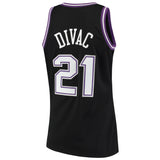 Vlade Divac #21 Sacramento Kings 2000-01 Hardwood Classics Mens Swingman Jersey