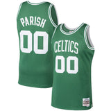 Robert Parish #00 Boston Celtics Kelly Green 1986-87 Hardwood Classics Mens Swingman Jersey