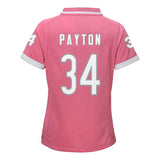 Walter Payton #34 Chicago Bears Girls Youth Pink Fashion Bubble Gum Jersey