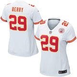 Eric Berry #29 Kansas City Chiefs Women's White/Red Game Jersey