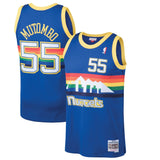 Dikembe Mutombo #55 Denver Nuggets 1991-92 Hardwood Classics Mens Swingman Jersey
