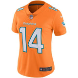 Jarvis Landry #14 Miami Dolphins Women's Orange Color Rush Limited Jersey
