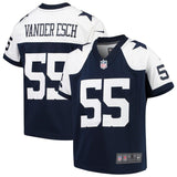 Leighton Vander #55 Esch Dallas Cowboys Youth Navy/White Alternate Game Jersey