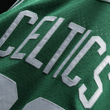 Larry Bird #33 Boston Celtics Kelly 1985-86 Hardwood Classics Mens Swingman Jersey