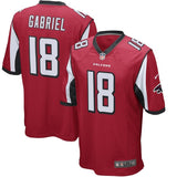 Taylor Gabriel #18 Atlanta Falcons Youth Red Game Jersey