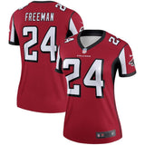 Devonta Freeman #24 Atlanta Falcons Women's Red Legend Jersey