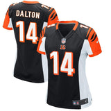 Andy Dalton #14 Cincinnati Bengals Women's Black Limited Jersey