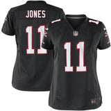Julio Jones #11 Atlanta Falcons Women's Black/Red Alternate Game Jersey