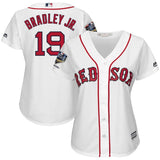 Jackie Bradley Jr. #19 Boston Red Sox Women's White 2018 World Series Champions