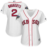 Xander Bogaerts #2 Boston Red Sox Women's White 2018 World Series Champions