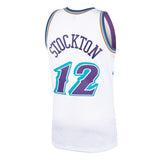 John Stockton #12 Utah Jazz 1996-97 Hardwood Classics Mens Swingman Jersey