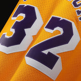 Magic Johnson #32 Los Angeles Lakers 1984-85 Hardwood Classics Mens Swingman Jersey