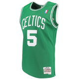 Kevin Garnett #5 Boston Celtics Kelly 2007-08 Hardwood Classics Mens Swingman Jersey