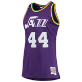 Pete Maravich #44 Utah Jazz Purple Mens Swingman Jersey