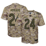 Jordan Howard #24 Chicago Bears Youth Camo Salute to Service Game Jersey
