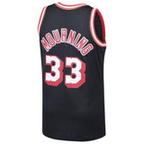 Alonzo Mourning #33 Miami Heat Black 1996-97 Hardwood Classics Mens Swingman Jersey