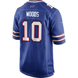 Robert Woods #10 Buffalo Bills Youth Royal Blue Team Color Game Jersey