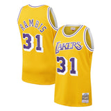 Kurt Rambis #31 Los Angeles Lakers Gold 1984-85 Hardwood Classics Mens Swingman Jersey