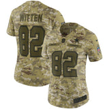 Jason Witten #82 Dallas Cowboys Women's Camo Salute to Service Limited Jersey