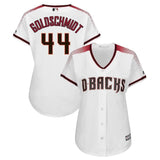 Paul Goldschmidt #44 Arizona Diamondbacks Women's White Plus Size