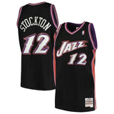 John Stockton #12 Utah Jazz 1998-99 Hardwood Classics Mens Swingman Jersey