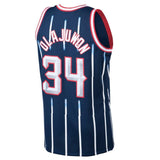 Hakeem Olajuwon #34 Houston Rockets White 1996-97 Hardwood Classics Mens Swingman Jersey