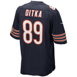 Mike Ditka #89 Chicago Bears Youth Retired Game Jersey - Navy Blue