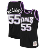 Jason Williams #55 Sacramento Kings Black 2000-01 Hardwood Classics Mens Swingman Jersey