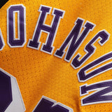 Magic Johnson #32 Los Angeles Lakers 1984-85 Hardwood Classics Mens Swingman Jersey