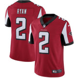 Matt Ryan Atlanta #2 Falcons Youth Red Vapor Untouchable Limited Player Jersey