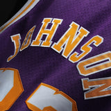 Magic Johnson #32 Los Angeles Lakers 1984-85 Hardwood Classics Mens Swingman Jersey