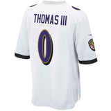 Earl Thomas #0 Baltimore Ravens Black Game Jersey Hot 2019